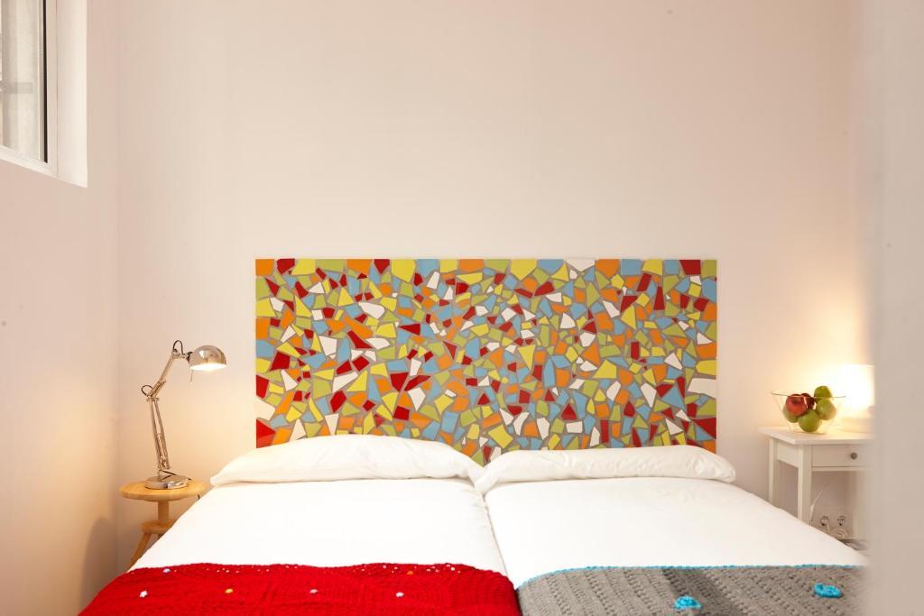 Chambre Lits Jumeaux avec Salle de Bains Commune